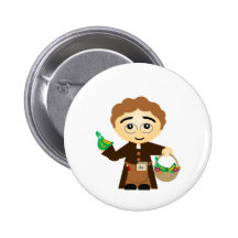 Gregor Mendel Buttons