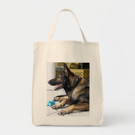 GREMAN SHEPERD TOTE BAGS