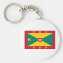 Grenada Flag GD Keychain