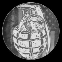 grenade dinner plate plates