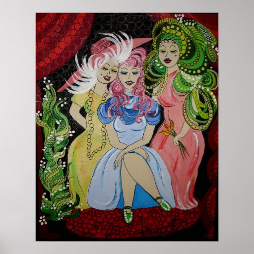 Gretchen, Dorothy and Pamela Poster