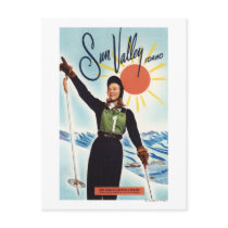 Gretchen Fraser Advertisement Poster Post Cards