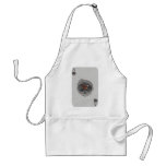 Grey Ace of Spade Chicken Apron