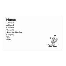 Grey Alien Business Cards
