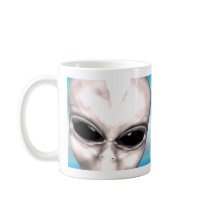 Grey Alien Study Mug