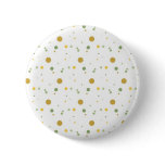 Grey and Orange Polka Dots buttons