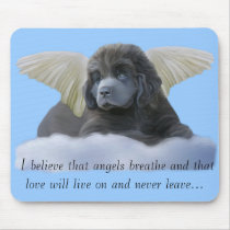 Grey Angel ~ I Believe Mouse Mats