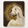 Grey Arabian horse mousepad
