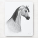 Grey Arabian Horse Mousepad