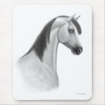 Grey Arabian Horse Mousepad
