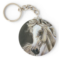 grey arabian keychain