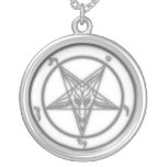 Grey  Baphomet necklaces