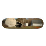 Grey Barn - Reflections of Serenity Custom Skate Board