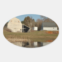 Grey Barn - Reflections of Serenity Stickers