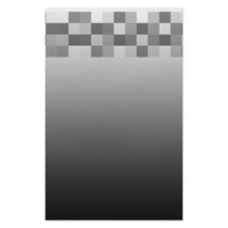 Grey, Black and White Squares Pattern. Flyer Design