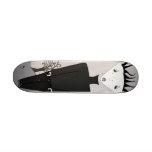 Grey Boy Mini Skateboard