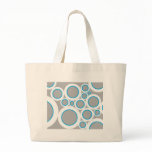 Grey Bubbles Canvas Bags