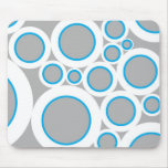 Grey Bubbles Mousepad