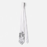grey cat tie