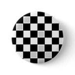 Grey Checkers Pin