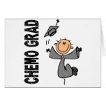Grey CHEMO GRAD 1 (Brain Cancer) Greeting Cards