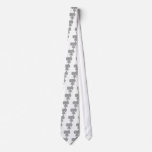 grey elephant necktie