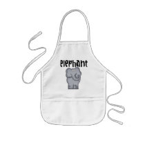 Grey Elephant Tshirts and Gifts Apron