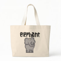 Grey Elephant Tshirts and Gifts Tote Bag