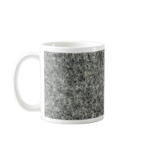 Grey felt fabric mug