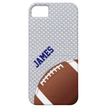 Grey Football Custom iPhone 5 Case