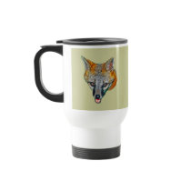 Grey Fox Drawing Mugs