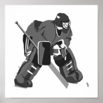Grey Goalie Hockey