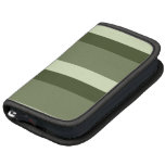 Grey Green Horizontal Stripes Planners