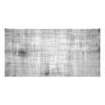 Grey Grunge Textured Photo Card Template