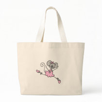 Grey Mouse Ballerina Bag