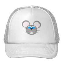 Grey mouse hats