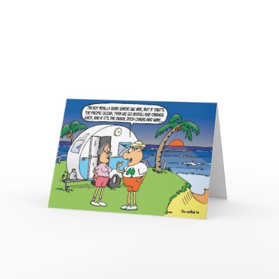 Grey nomad Christmas card by bigbusy
