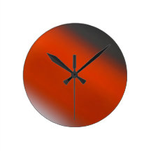 Grey Orange Grey Clocks