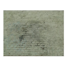 Grey Painted Brick Wall Texture Background Postcards