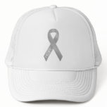 Grey Ribbon hats