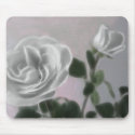 Grey Roses 1 Less Colour Artwork mousepads