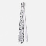 grey roses ties