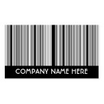 grey scale stripes business card
