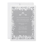 Grey Shoes Bridal Shower Invitation