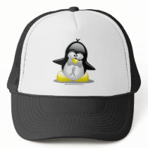 Grey/Silver Ribbon Penguin