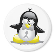 Grey/Silver Ribbon Penguin