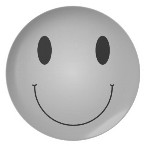 Grey Smiley Zazzle