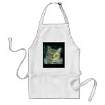 Grey Tabby Cat Apron