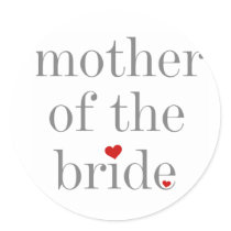 Grey Text Mother of Bride