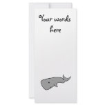 Grey whale rack cards